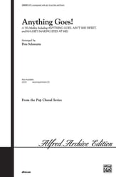 Anything Goes! SATB choral sheet music cover